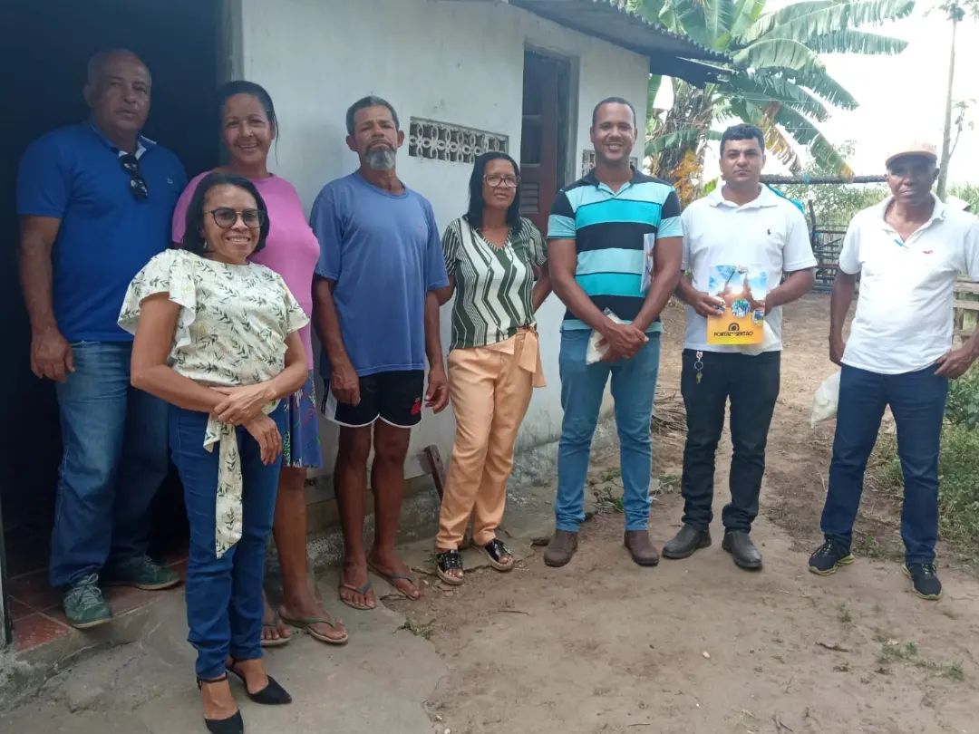 SISBI-POV realiza visita em Casas de Farinha em Conceição da Feira 