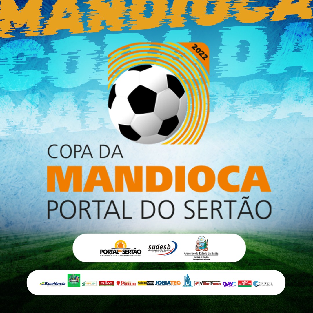 Abertura da 3ª edição da Copa da Mandioca acontecerá em Tanquinho