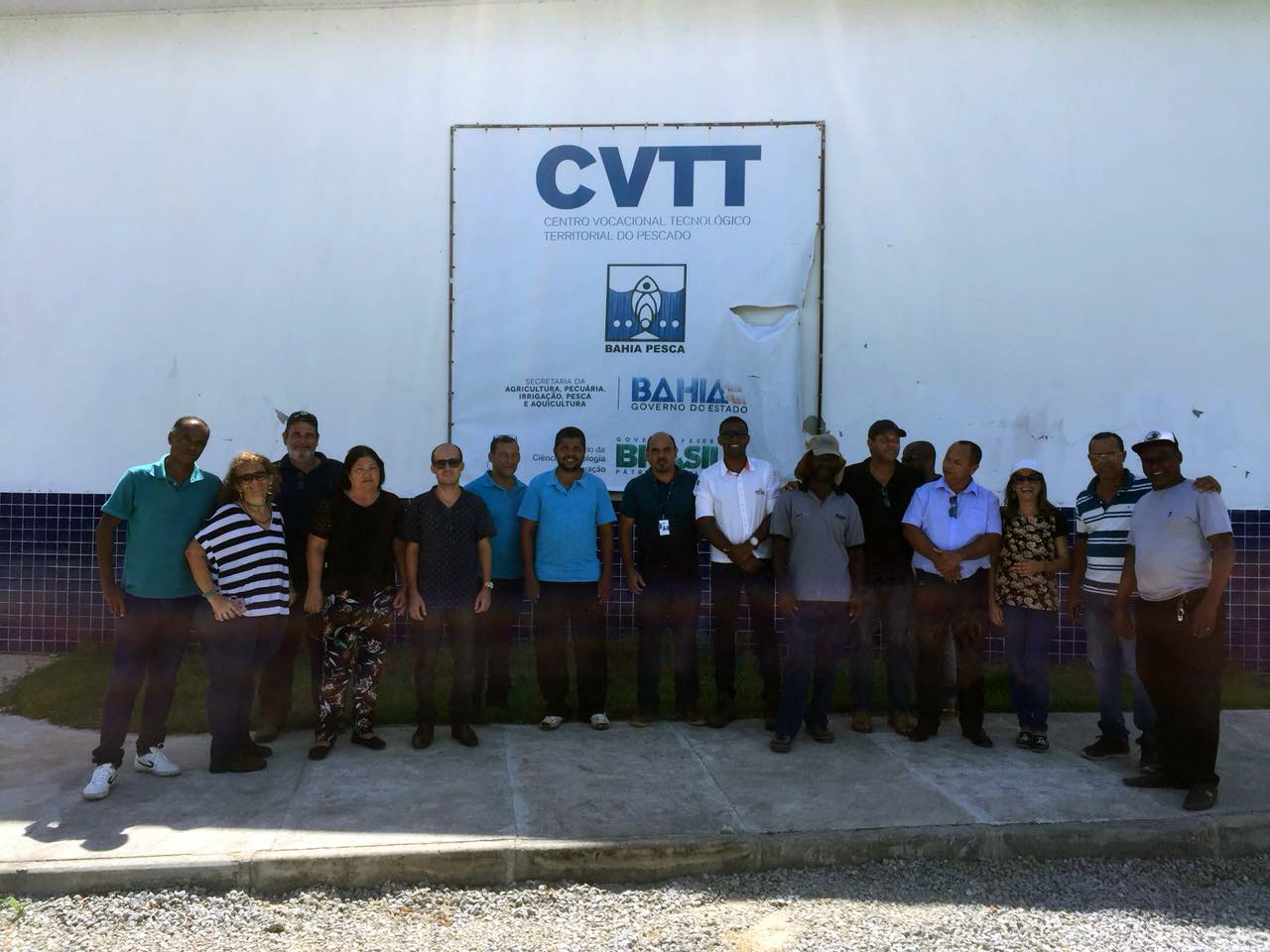 Visita técnica ao Centro Vocacional Tecnológico Territorial – CVTT da Bahia Pesca.