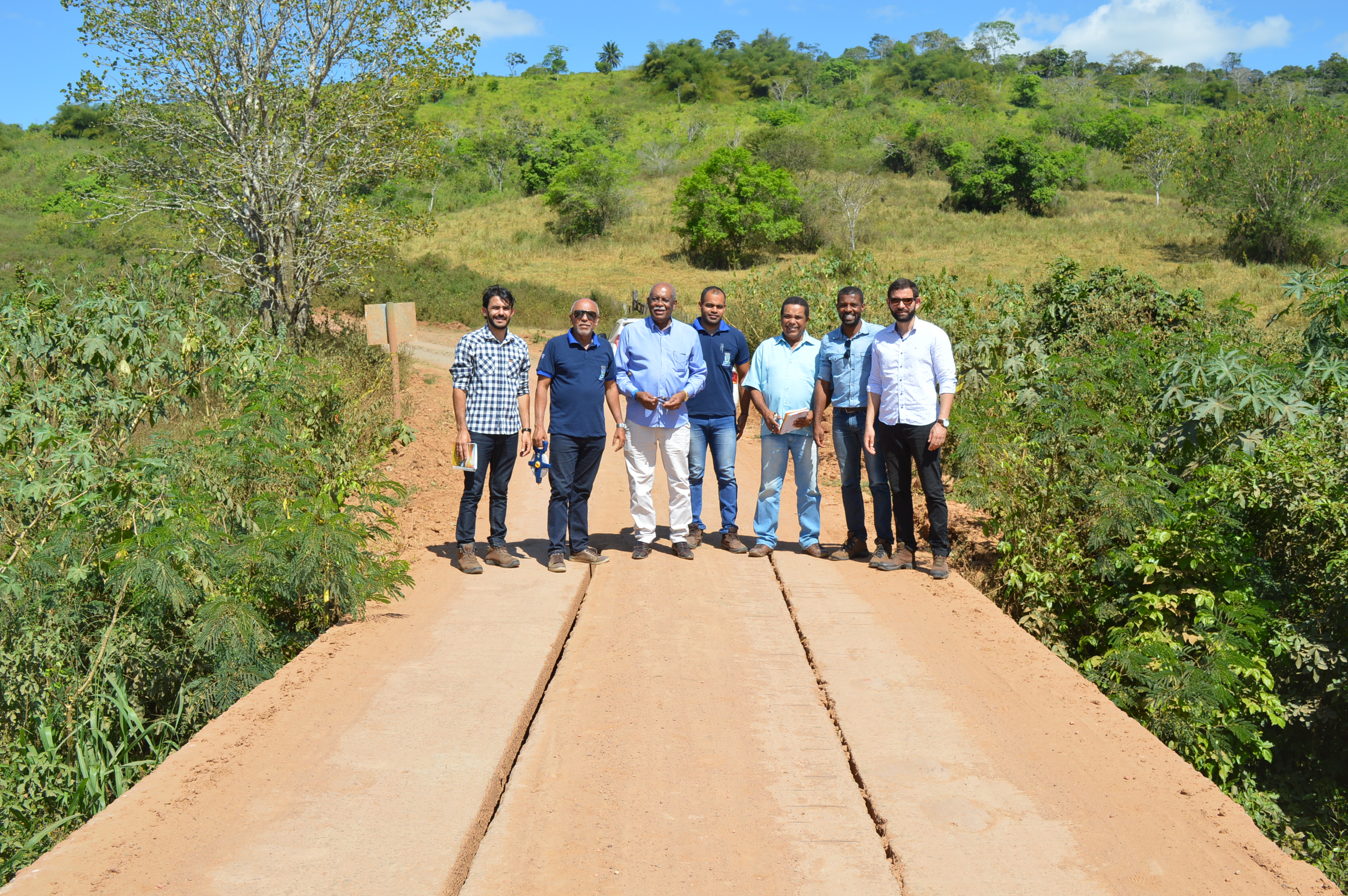 Consórcio Portal do Sertão visita BA 516 para dar início a elaboração do projeto de pavimentação asfáltica