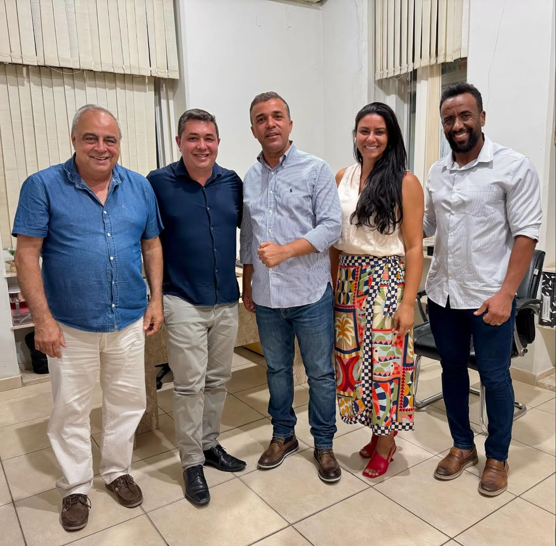  reunião com o Prefeito Tiago Dias de Santo Estevão