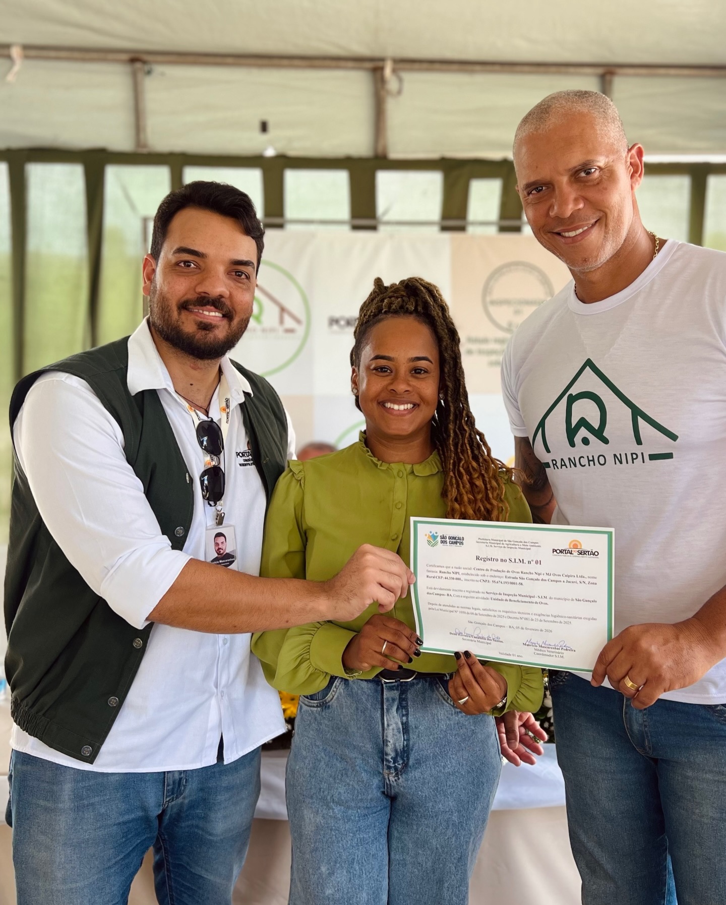 São Gonçalo dos Campos inaugura Entreposto de Ovos e fortalece a agroindústria local.
