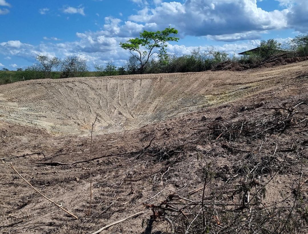 Limpeza e Requalificação de Aguadas em Santanópolis 