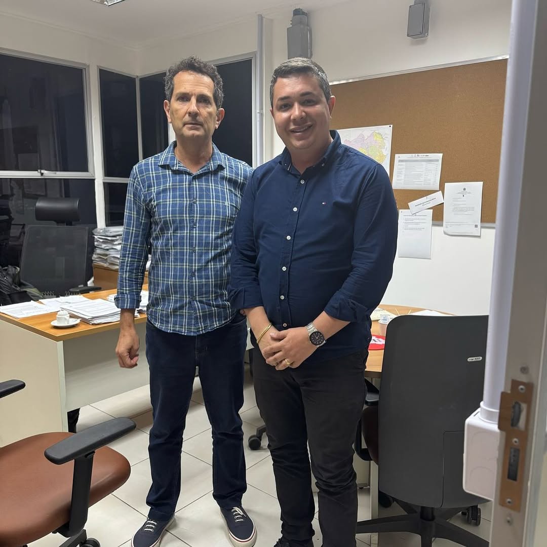 Reunião com o coordenador de projetos da CAR