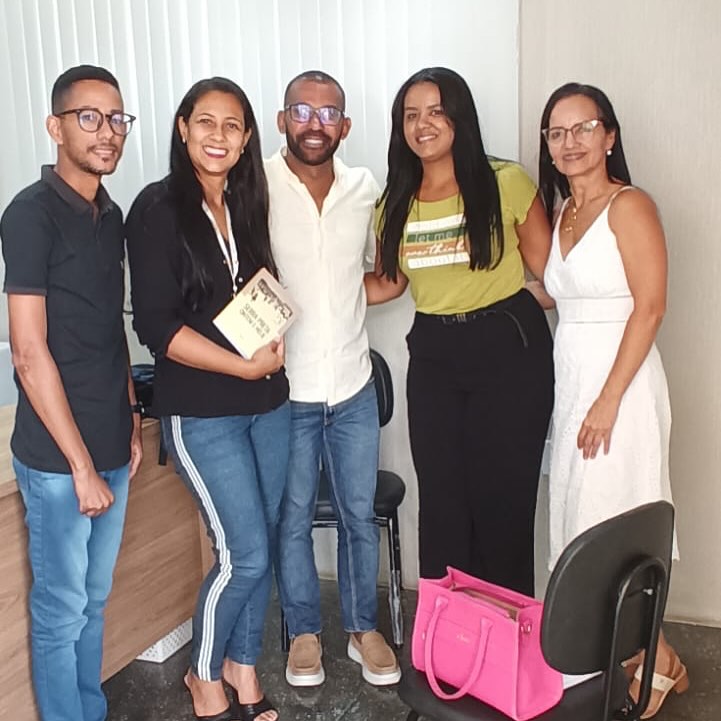 Visita a Secretaria de Educação de Serra Preta 