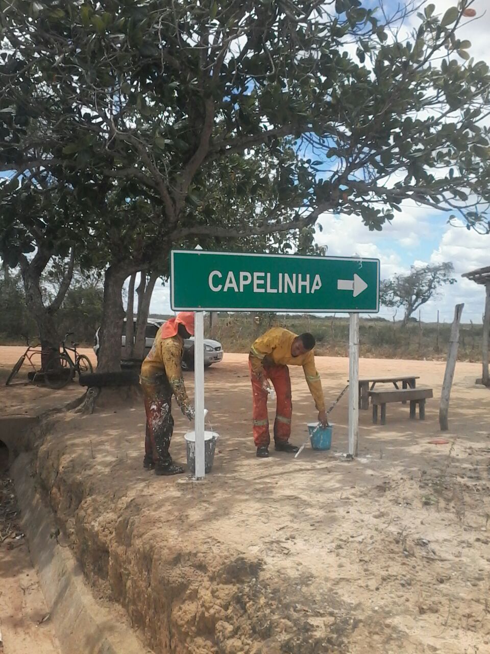 Consórcio Portal do Sertão realiza a manutenção das placas de sinalização das BA’s nos municípios do Território.