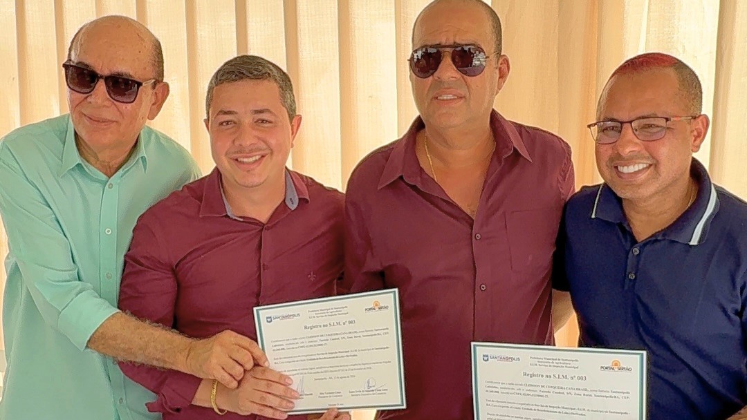 Laticínio Santanópolis recebe certificação do SIM e fortalece a agroindústria no município.